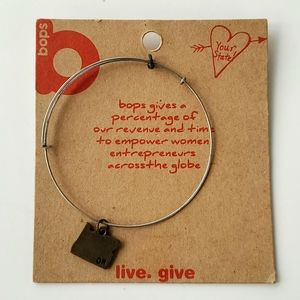 Boutique Swap Bops Stackable Bangle Bracelet Oregon Charms Sold Separately